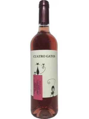 Вино Navarro Lopez, Cuatro Gatos Tempranillo Rosado 0.75 л