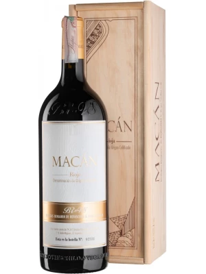 Вино Vega Sicilia, Macan, Rioja DOCa, wooden box 2016, 1.5 л