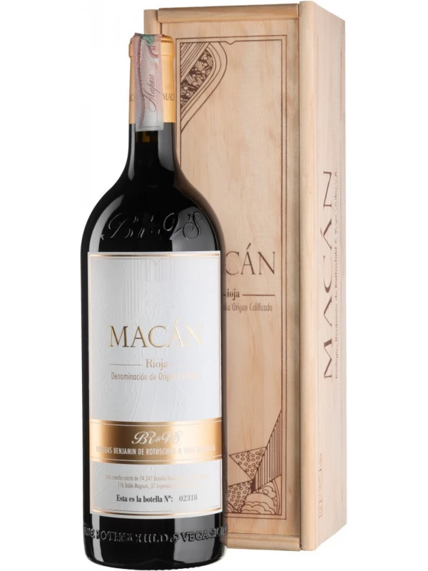 Vega Sicilia, Macan, Rioja DOCa, wooden box