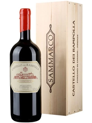 Вино Sammarco, Toscana IGT, wooden box 2018, 1.5 л