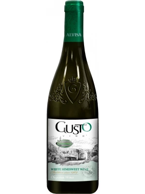 Вино Alvisa, Gusto White Semisweet 0.75 л