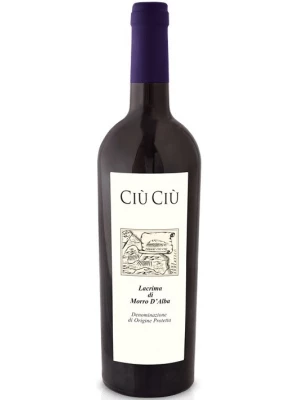 Вино Ciu Ciu, Lacrima di Morro d'Alba DOP 2016, 0.75 л