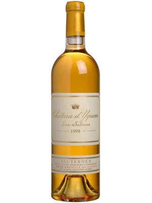Вино Chateau d'Yquem Sauternes AOC 1-er Grand Cru Superieur 1998, 0.75 л