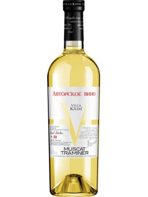 Вино Villa Krim, Author's Collection Muscat-Traminer 0.75 л