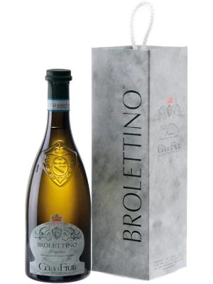 Вино Ca dei Frati, Brolettino, Lugana DOC, gift box 2022, 0.75 л