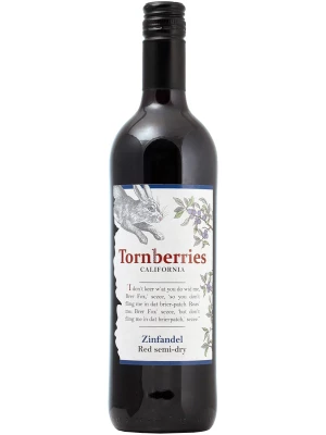 Вино Tornberries Zinfandel 2020, 0.75 л