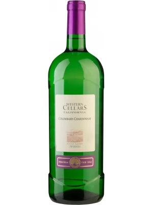 Вино Western Cellars Colombard-Chardonnay Semi-Dry 1.5 л