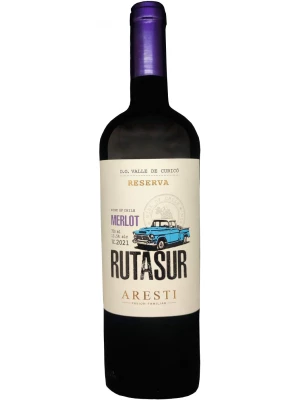 Вино Aresti, Ruta Sur Reserva Merlot, Valle de Curico DO 2021, 0.75 л