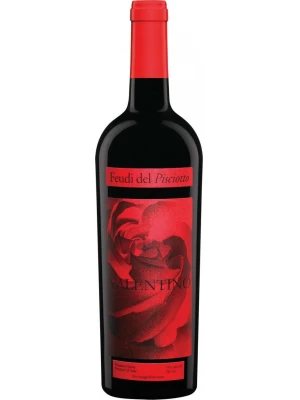 Вино Feudi del Pisciotto, Valentino Merlot, Sicilia IGT 2010, 0.75 л