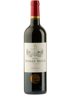 Вино Chateau Bessan Segur, Medoc AOC 2011, 0.75 л