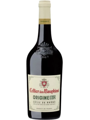 Вино Cellier des Dauphins, Origine Bio Rouge Cotes du Rhone AOC 2018, 0.75 л