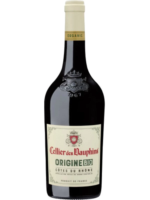 Cellier des Dauphins, Origine Bio Rouge Cotes du Rhone AOC
