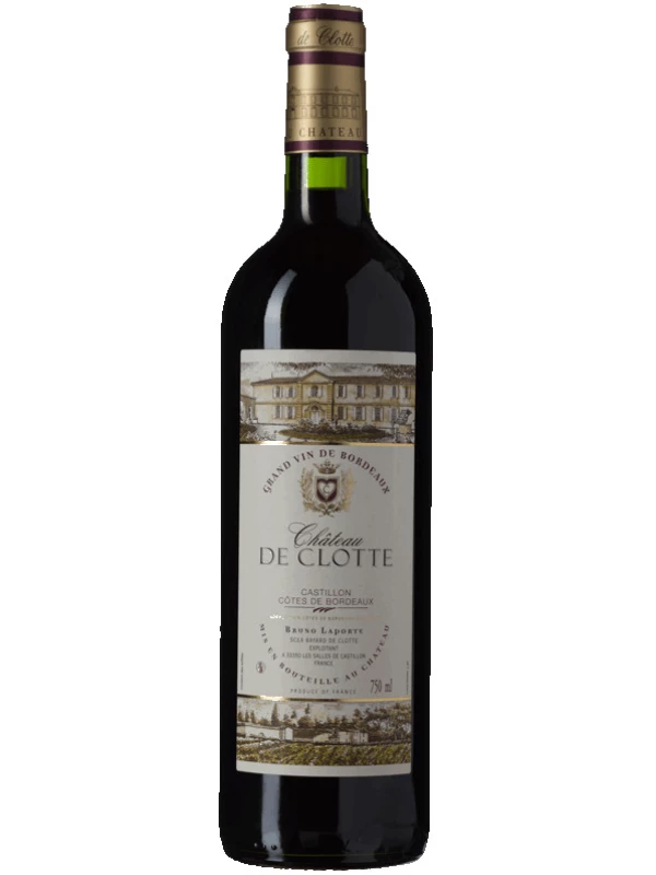Chateau de Clotte, Castillon Cotes de Bordeaux AOC