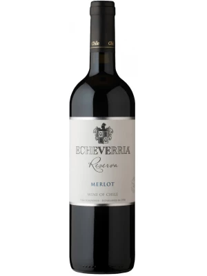 Вино Echeverria, Merlot Reserva 2018, 0.75 л