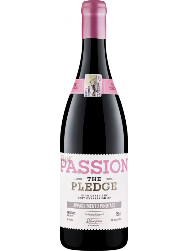 The Pledge Our Passion Appassimento Pinotage