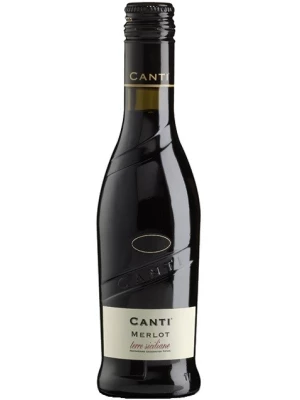 Вино Canti, Merlot, Sicilia IGT 2014, 0.187 л