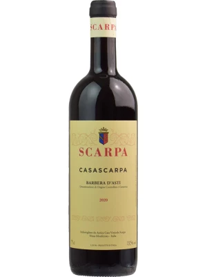 Вино Scarpa, Casa Scarpa Barbera d'Asti DOCG 2020, 0.75 л
