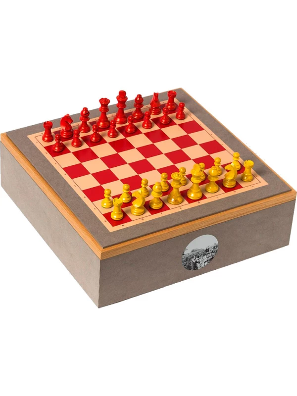 Chateau La Grace Dieu des Prieurs, Saint-Emilion Grand Cru AOC, gift set Chess Box of 6 bottles