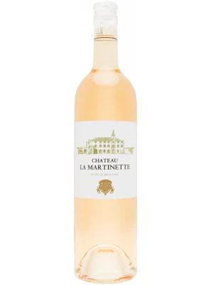 Вино Chateau La Martinette Rose, Cotes de Provence AOP 0.75 л