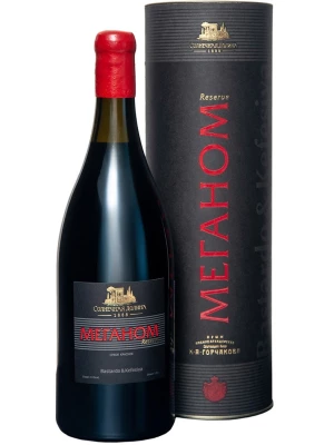 Вино Меганом Красное, в тубе 1.5 л