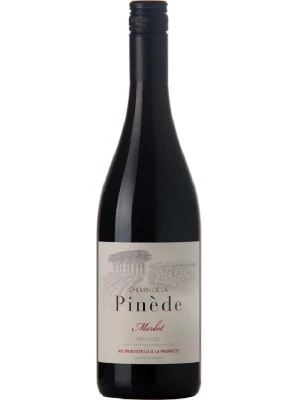 Вино Chemin de la Pinede, Merlot, Pays d'Oc IGP 2018, 0.75 л