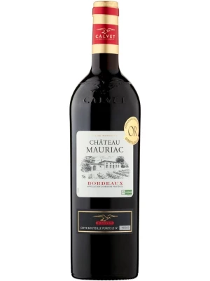Вино Calvet, Chateau Mauriac, Bordeaux AOP 2021, 0.75 л