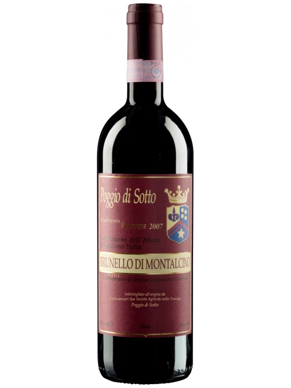 Poggio di Sotto, Brunello Di Montalcino Riserva Vendemmia Castelnuovo dell'Abate