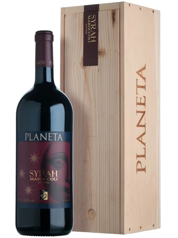 Planeta, Syrah, Sicilia IGT, wooden box