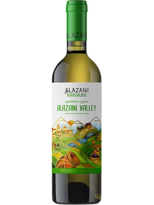 Вино Alazani, Kahuri Alazani Valley White 2018, 0.75 л
