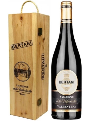 Вино Bertani, Amarone della Valpolicella Valpantena DOCG wooden box 2017, 0.75 л