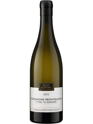 Вино Morey-Coffinet, Chassagne Montrachet 1-er Cru La Romanee AOC 2022, 0.75 л