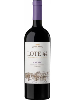 Вино Cuarto Dominio, Lote 44 Malbec 2023, 0.75 л