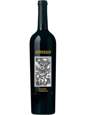 Вино Лефкадия Каберне Совиньон 2015, 0.75 л
