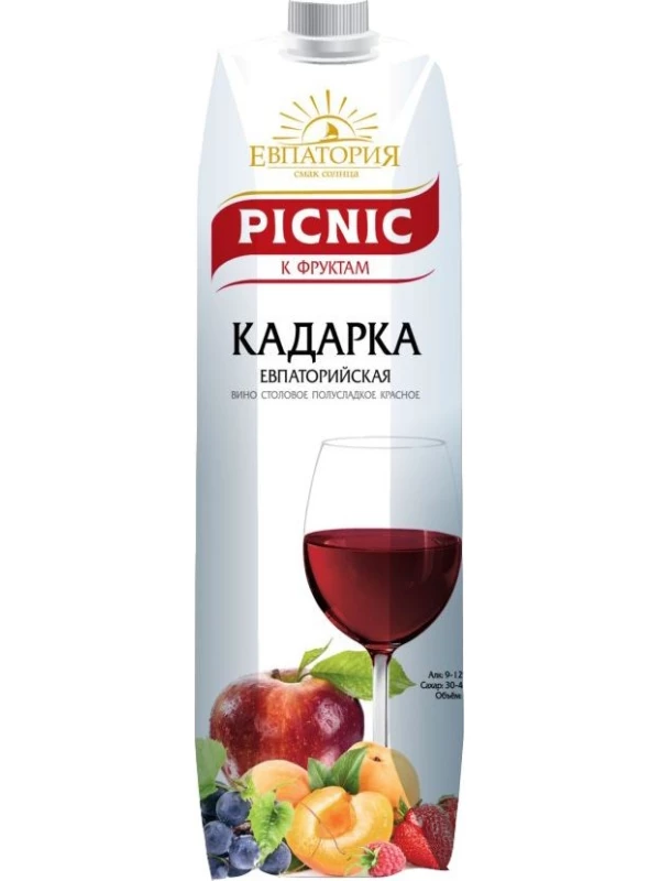 Picnic Kadarka Evpatoriyskaya, Tetra Pak