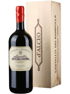Вино Castello dei Rampolla, d'Alceo, Toscana IGT, wooden box 2018, 1.5 л