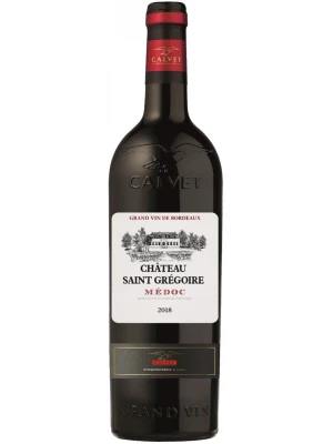 Вино Calvet, Chateau Saint Gregoire Medoc AOP 2018, 0.75 л