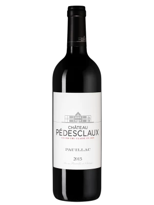 Вино Chateau Pedesclaux, Франция Chateau Pedesclaux 2015, 0.75 л