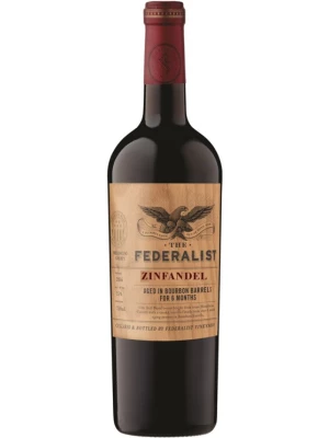 Вино The Federalist Zinfandel Aged in Bourbon Barrels, Lodi 2021, 0.75 л