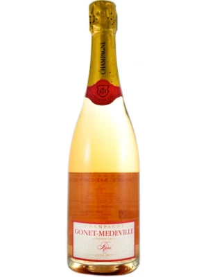 Вино Champagnes Gonet-Medeville, Extra Brut Rose Premier Cru 0.75 л