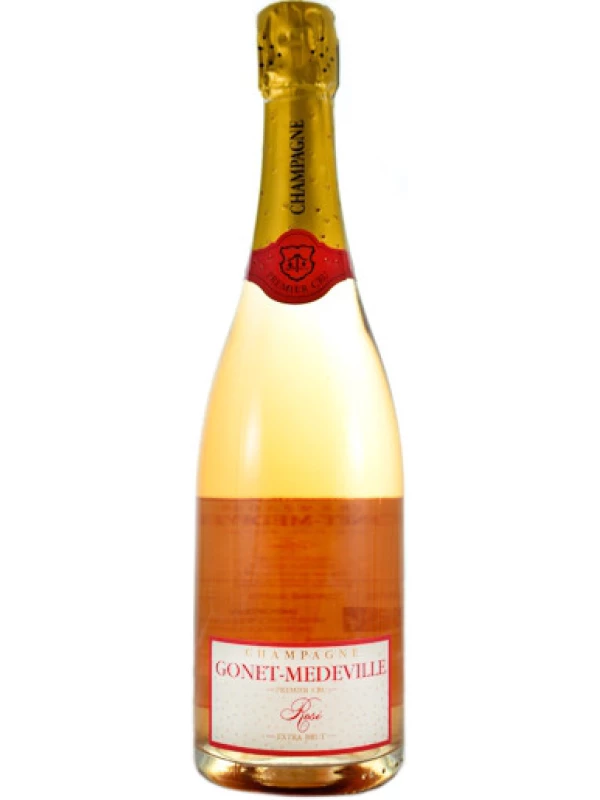 Champagnes Gonet-Medeville, Extra Brut Rose Premier Cru