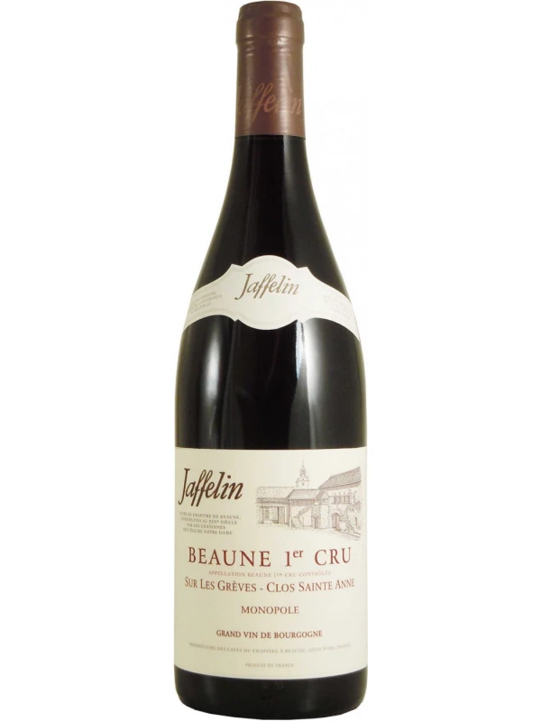 Jaffelin, Beaune 1-er Cru Sur les Greves-Clos Sainte Anne Monopole AOC