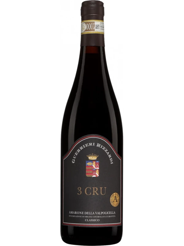 Guerrieri Rizzardi, 3 Cru, Amarone della Valpolicella Classico DOCG