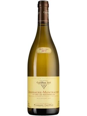 Вино Francois Carillon, Chassagne-Montrachet Les Macherelles AOC 2017, 0.75 л