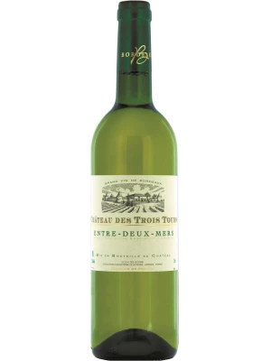 Вино Chateau des Trois Tours Blanc, Entre-Deux-Mers AOC 0.75 л