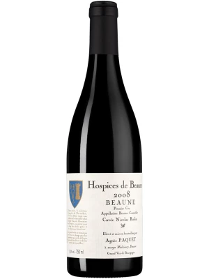 Вино Domaine Agnes Paquet, Hospices de Beaune Beaune 1-er Cru Cuvee Nicolas Rolin AOC 2008, 0.75 л