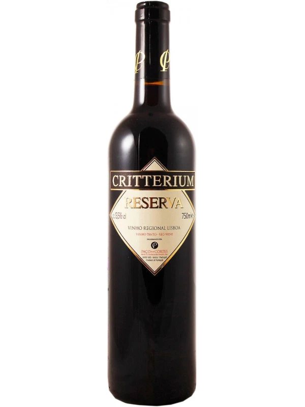 Paco das Cortes, Critterium Reserva, Vinho Regional Lisboa IGP