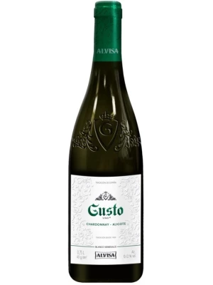 Вино Густо Шардоне-Алиготе 0.75 л