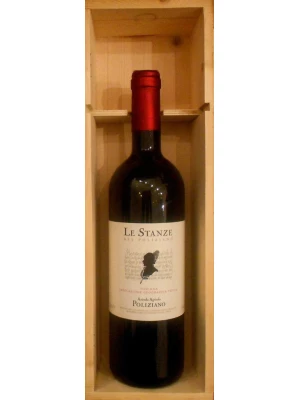 Вино Le Stanze del Poliziano, Toscana IGT, wooden box 2013, 1.5 л