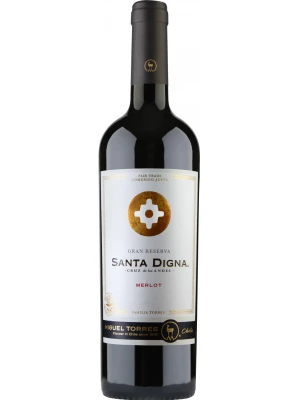 Вино Torres, Santa Digna Gran Reserva Merlot 2017, 0.75 л