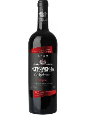 Вино Жемчужина Короны Мерло 0.75 л